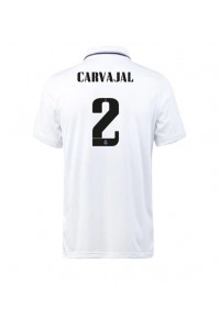 Real Madrid Daniel Carvajal #2 Voetbaltruitje Thuis tenue 2022-23 Korte Mouw